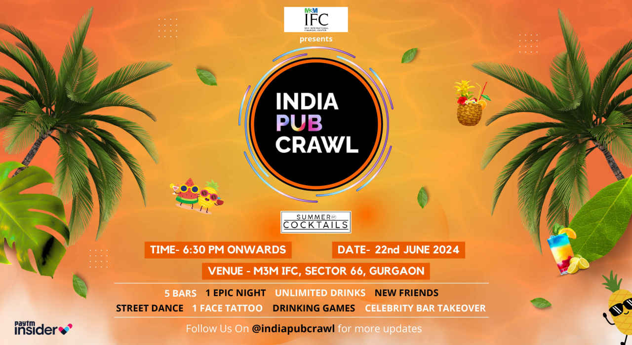 India Pub Crawl - Summer of Cocktails Edition