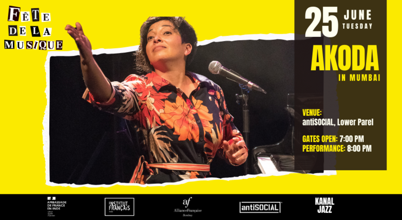 AKODA in Mumbai | World Music Day (Fête de la musique) | 25 June | antiSOCIAL, Mumbai | IEHPL | WMW2024