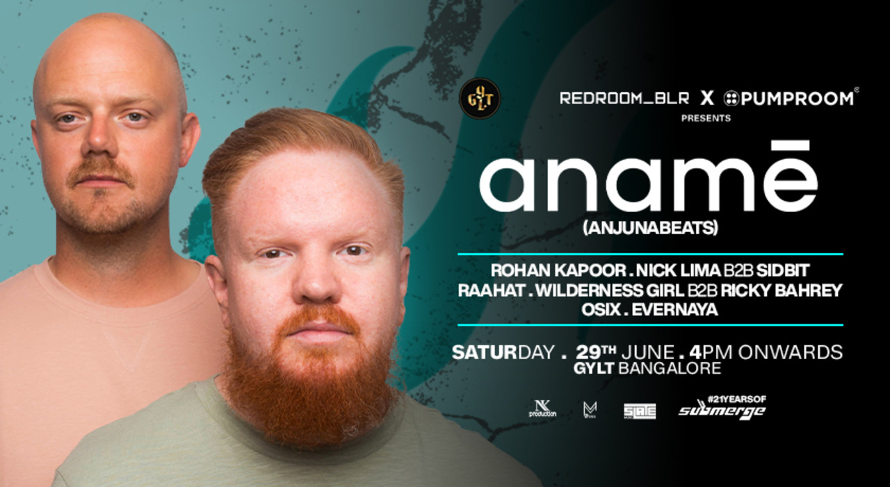 Aname (Anjunabeats) live at Gylt Bangalore.