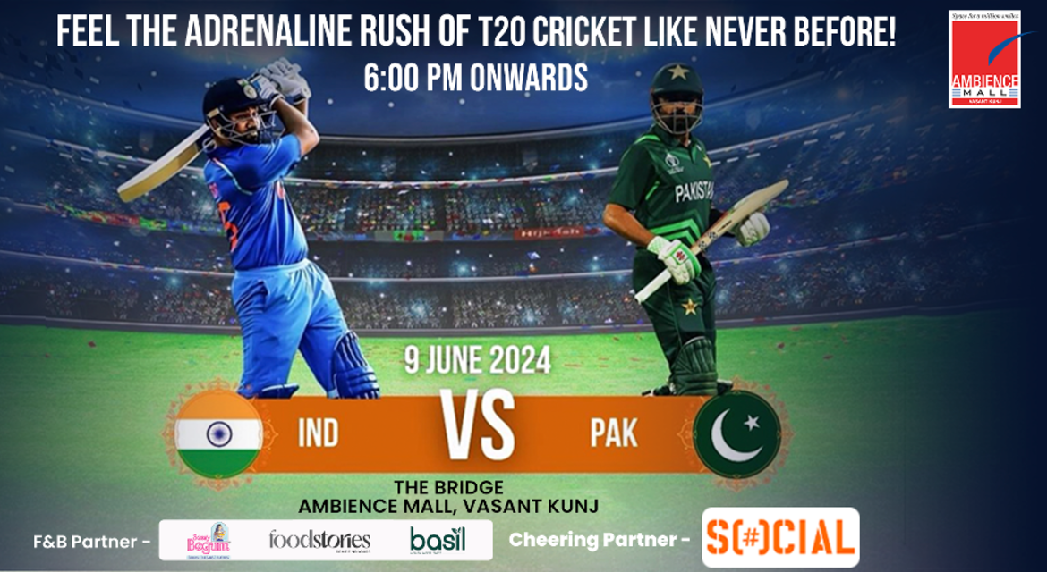 India vs Pak T20 Cricket Match Live Screening