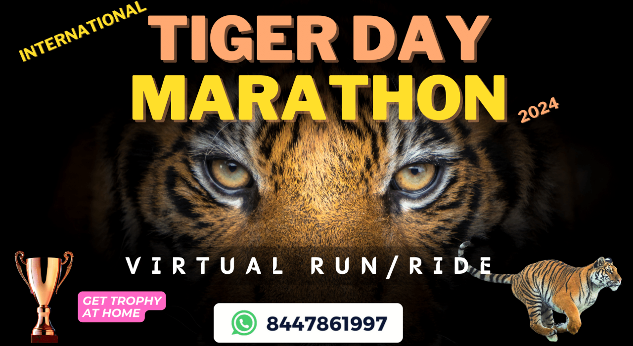 International Tiger Day Virtual Marathon 2024