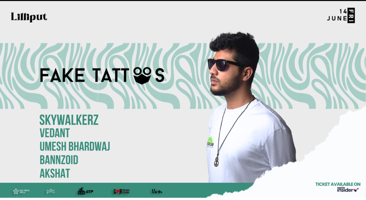 FAKE TATTOOS LIVE AT CAFE LILLIPUT ANJUNA