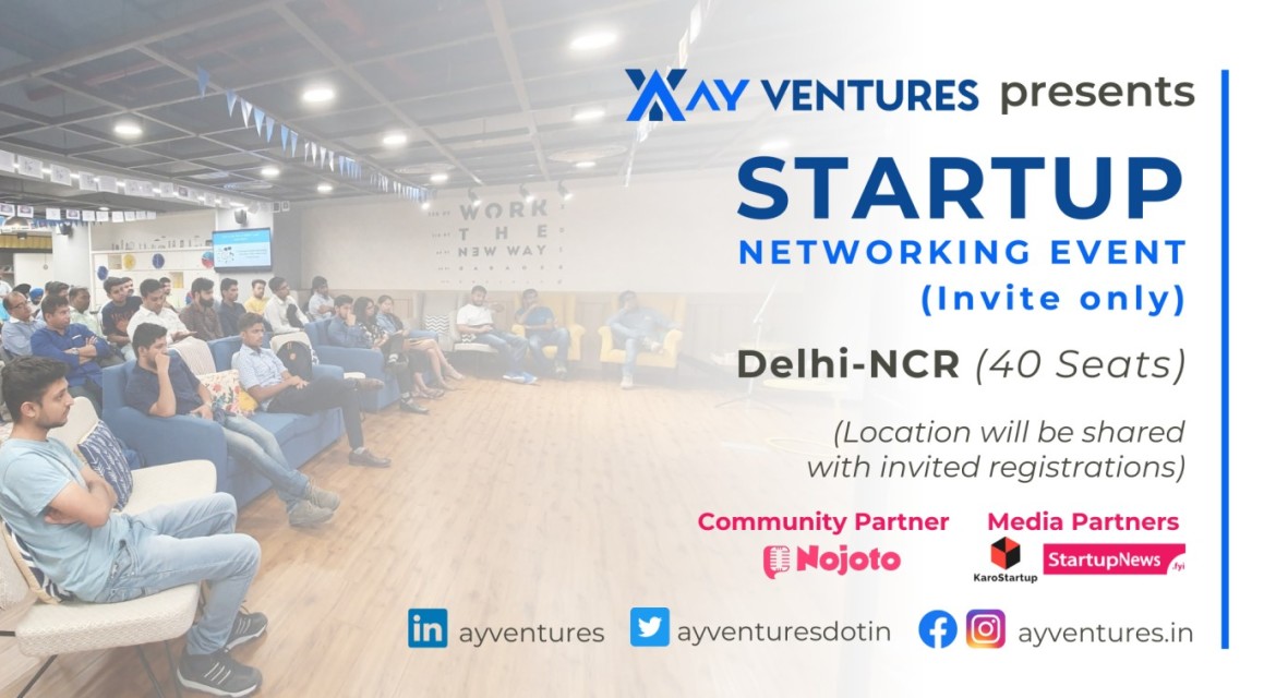 Startup Networking Event By AY Ventures