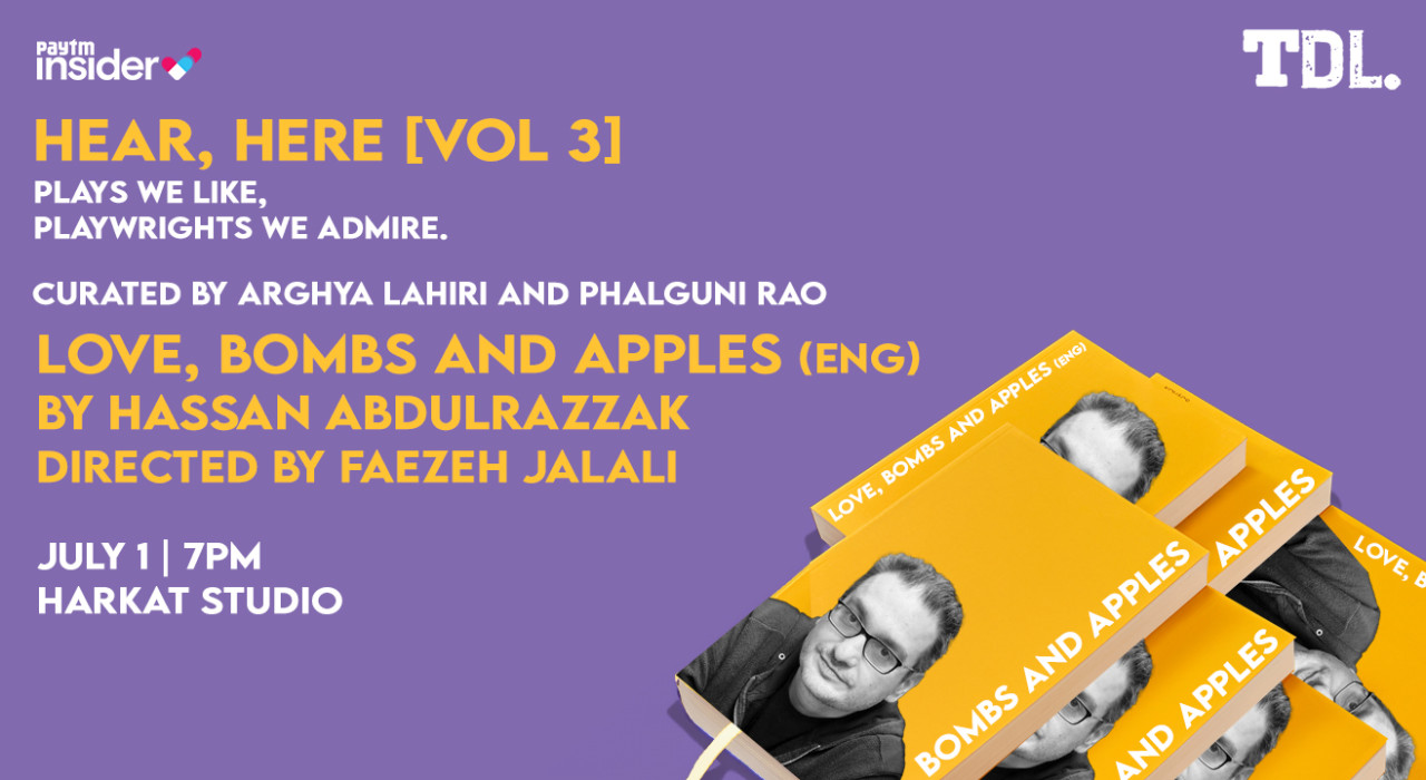 Love, Bombs and Apples - a rehearsed reading
