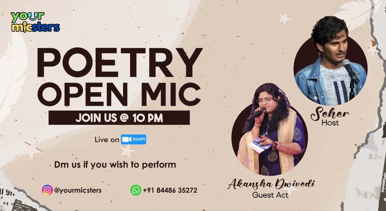 Poetry Open Mic 5- ft. Seher
