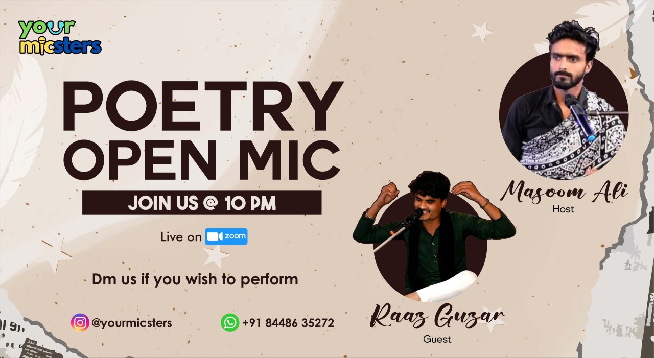 Poetry Open Mic 2 - Masoom Ali