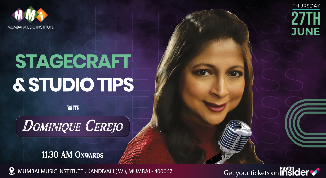 Stagecraft and Studio Tips with Dominique Cerejo
