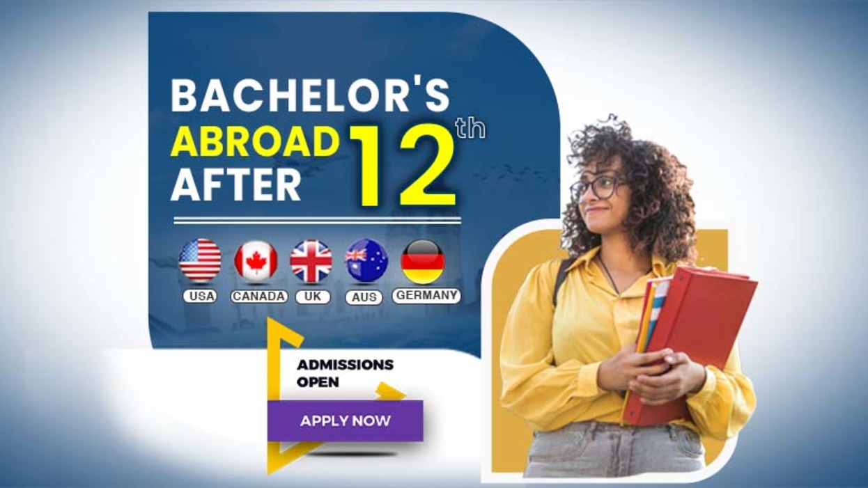 BACHELOR'S ABROAD AFTER 12th-WAR