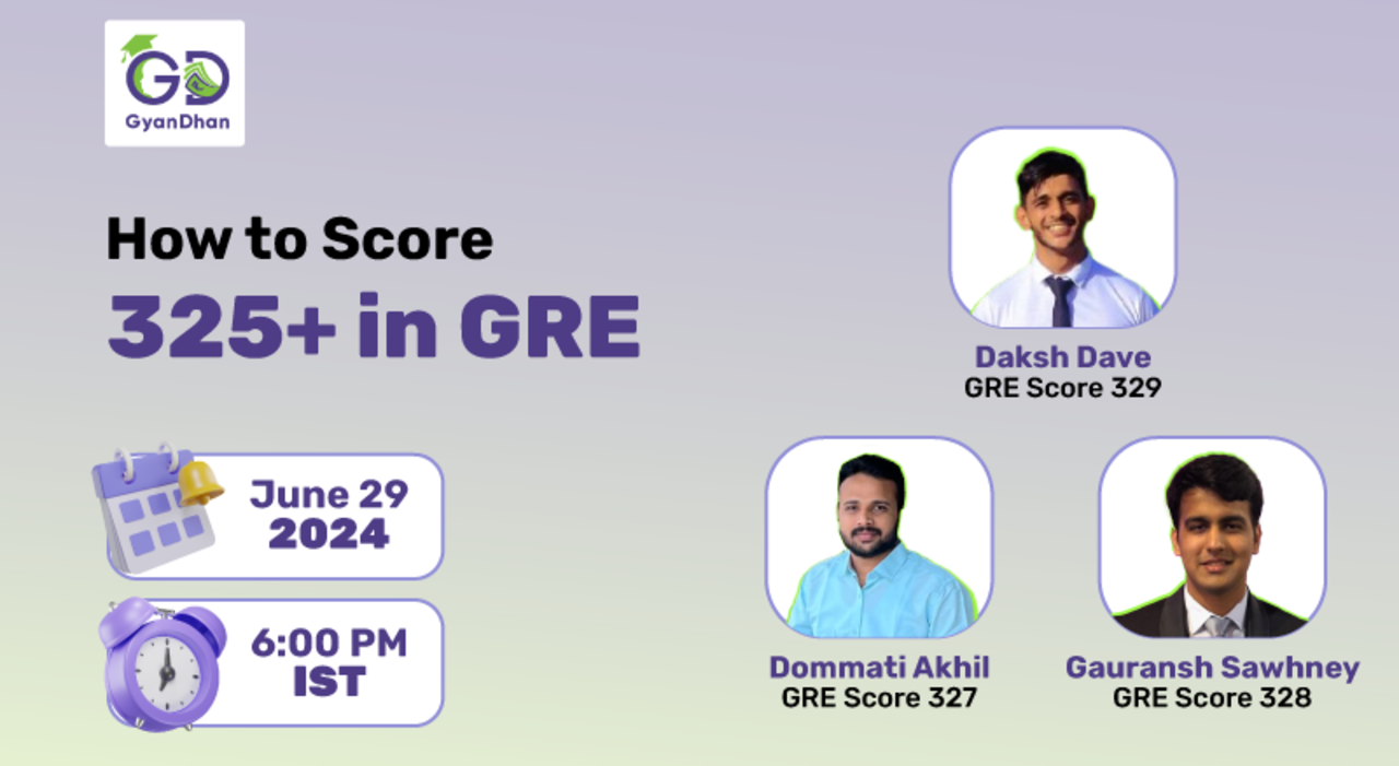 How to Score 325+ in GRE