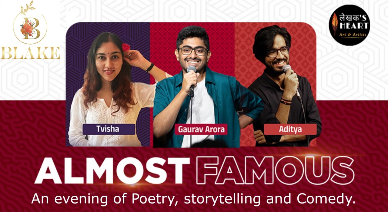 Almost Famous- an evening of Poetry, Storytelling & Comedy