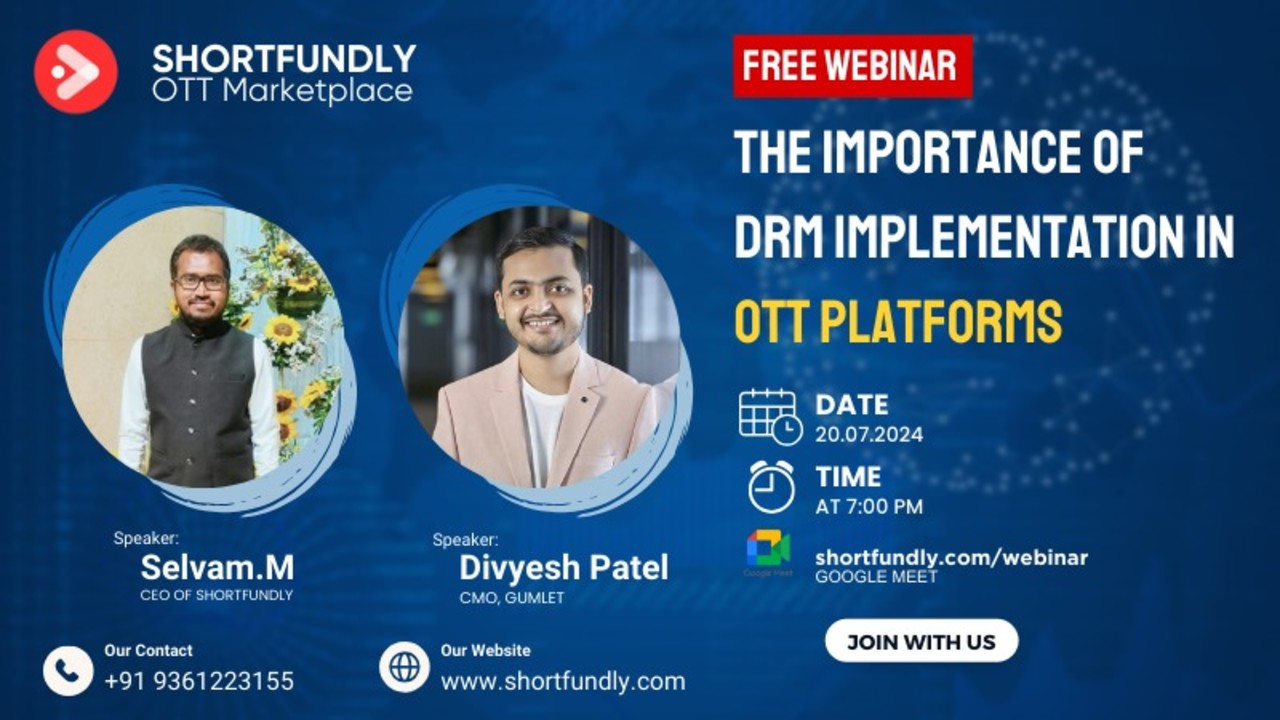The importance of DRM implementation in OTT Platforms