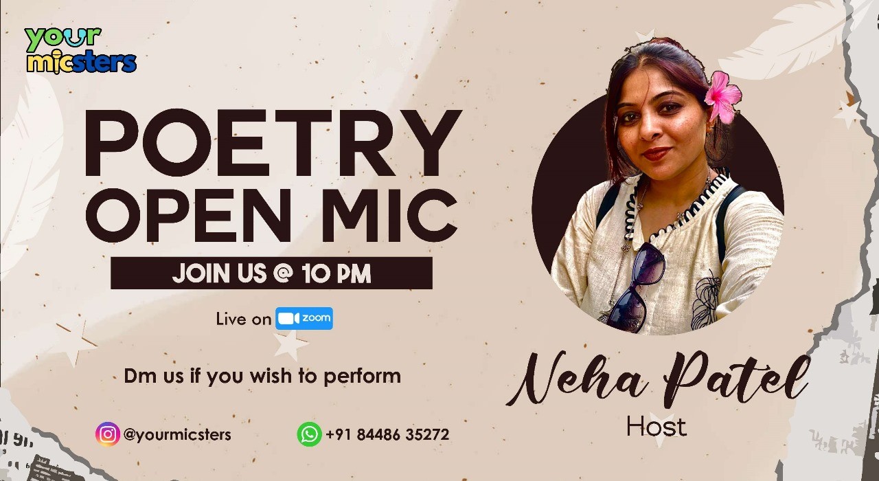 Poetry Open Mic 1- ft. Neha Patel
