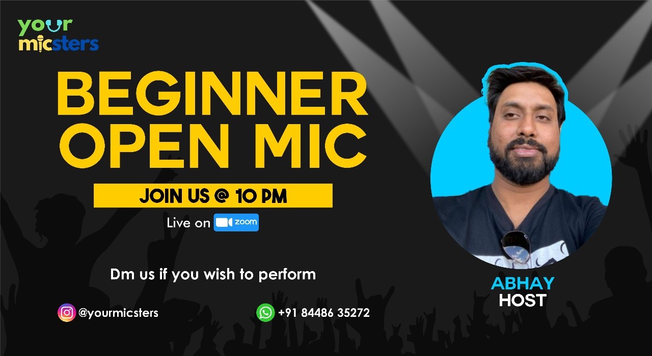 Beginners Comedy Open Mic 1
