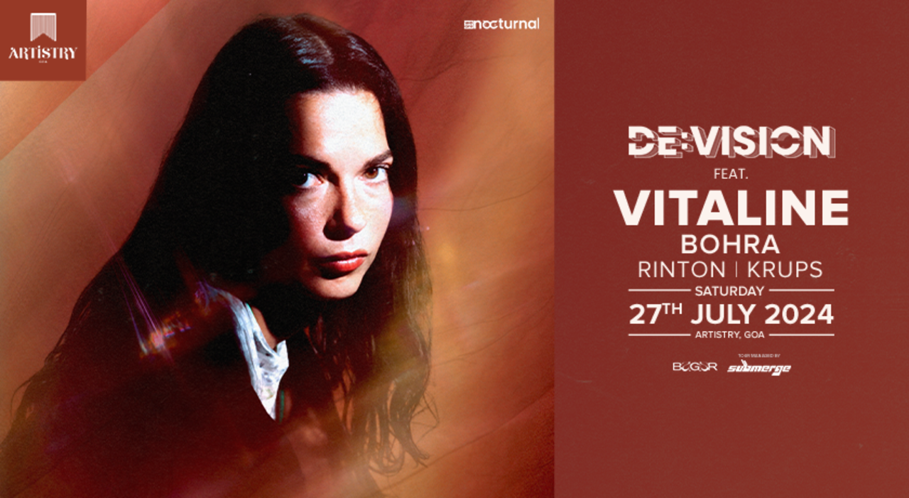 de:vision ft. Vitaline, at Artistry, Goa