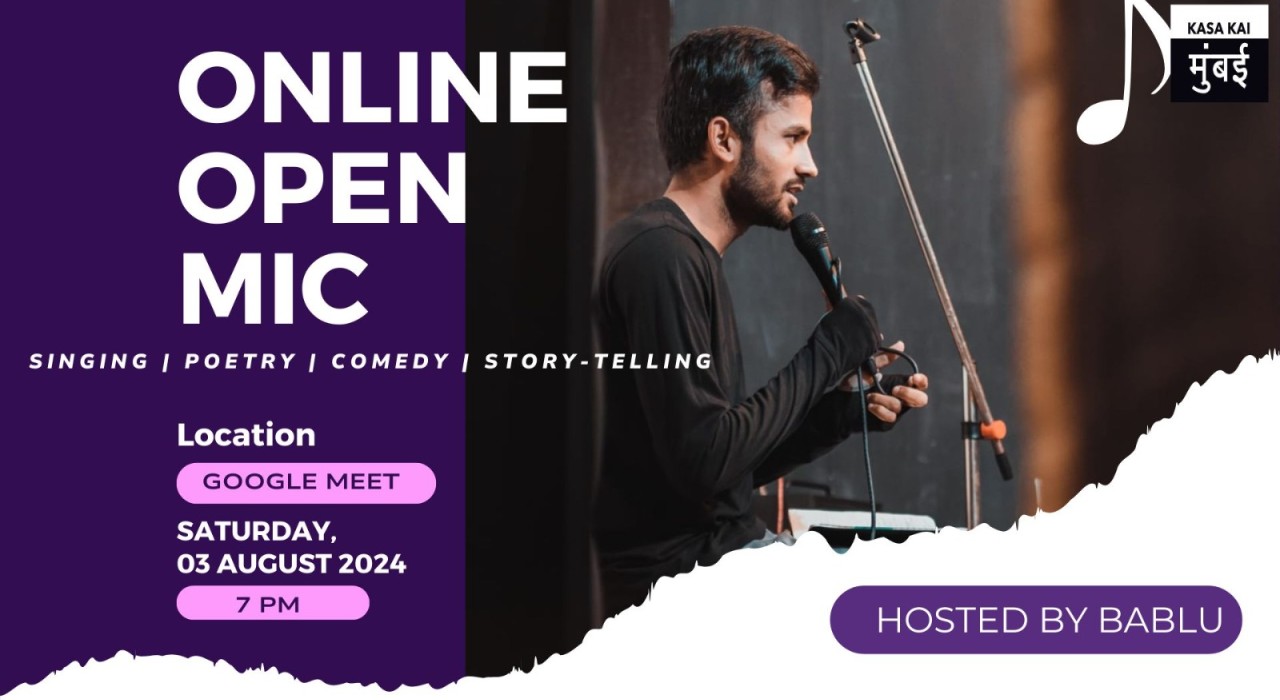 Online Open mic by Kasa Kai on Google Meet