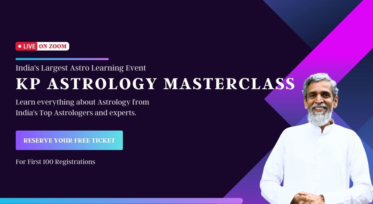 Free KP Astrology Masterclass with Prof. Krish Murali Eswar
