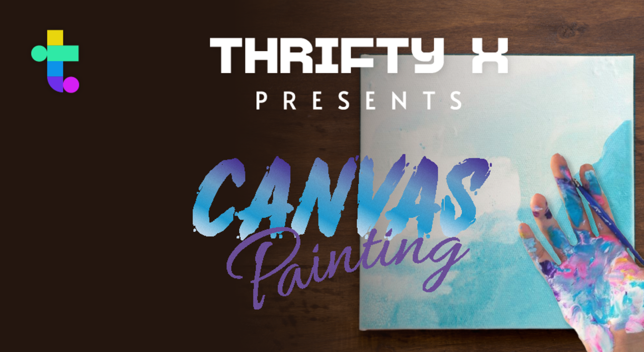 Thrifty X Canvas Painting (Mumbai)