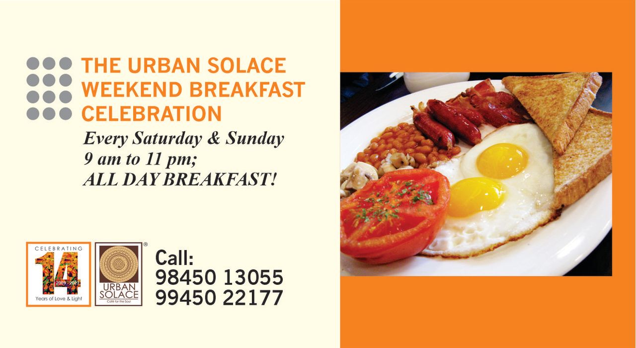 The Urban Solace Weekend Breakfast Celebration