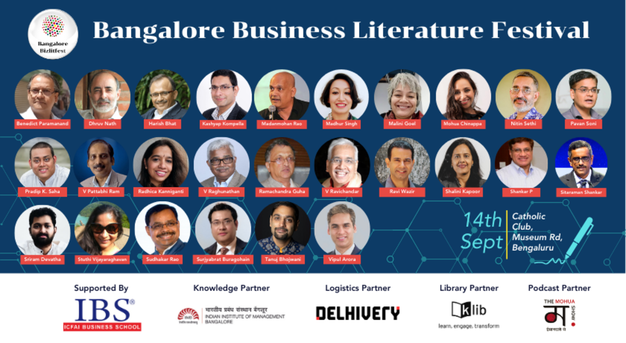 10th Bangalore Business Literature Festival 14 Sept, 2024