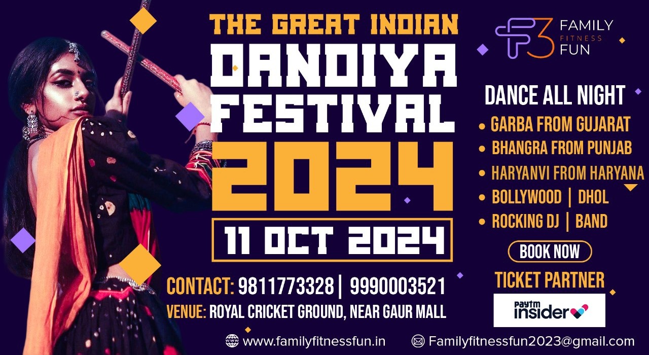 The Great Indian Dandiya Festival 2024 | Navratri 2024