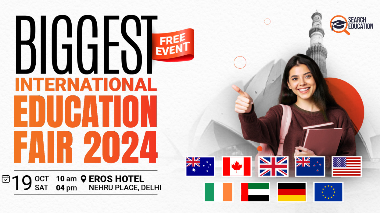 Biggest International Education Fair 2024| Delhi | Free Entry