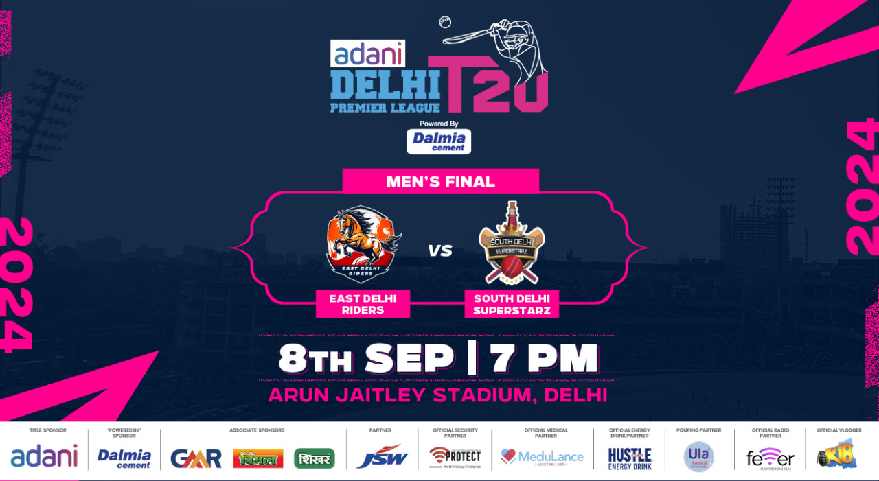 DPL T20: Mens Final: East Delhi Riders vs South Delhi Superstarz