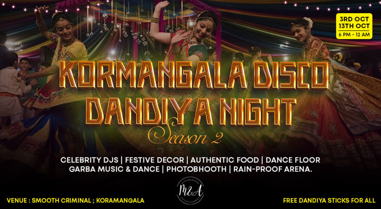 Kormangala Disco Dandiya Night | Navratri 2024
