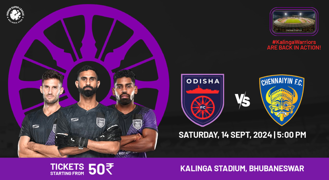 ISL 2024-25 : Odisha FC vs Chennaiyin FC