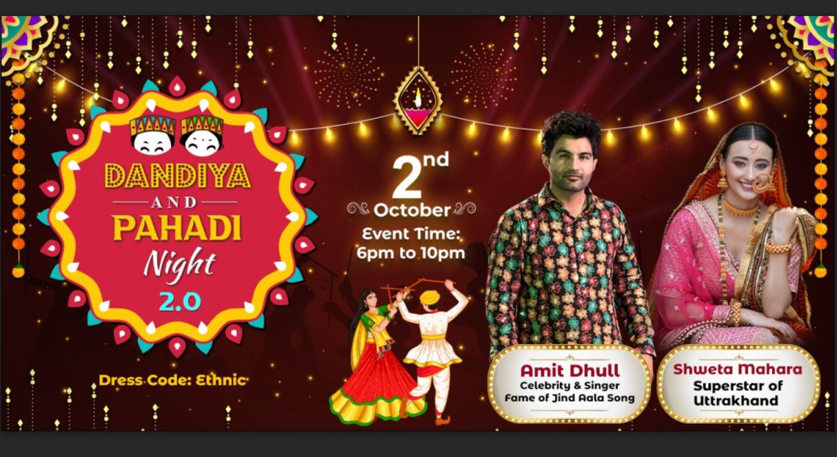 Dandiya & Pahadi Night Delhi 2024 | Navratri 2024