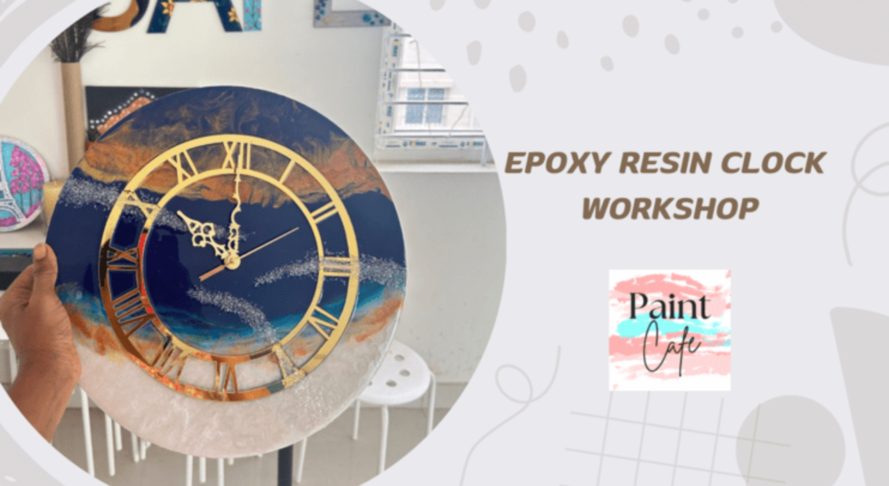 12inch Epoxy Resin Clock Workshop