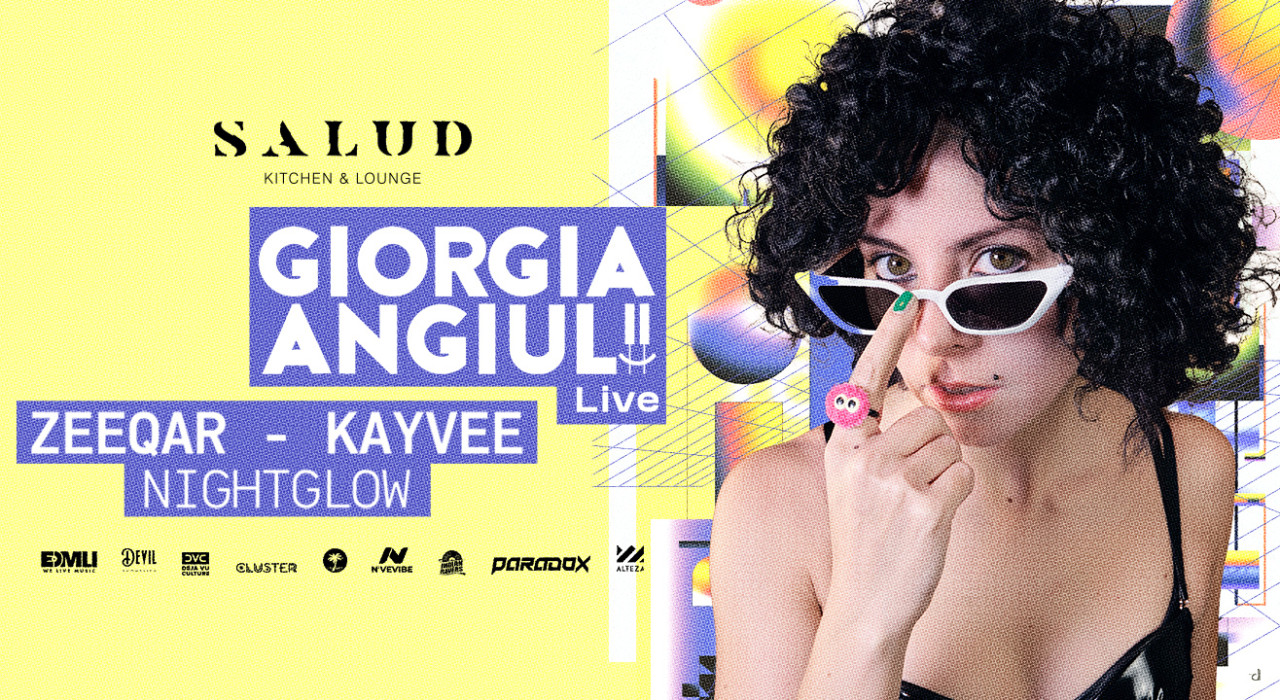 GIORGIA ANGIULI (Live) at Salud, Goa