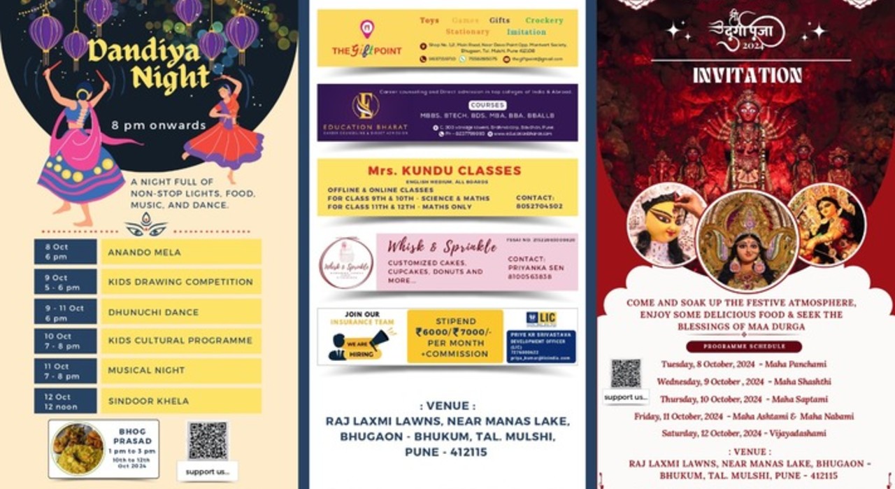 SST West Pune Durga Puja & Dandiya | Navratri 2024