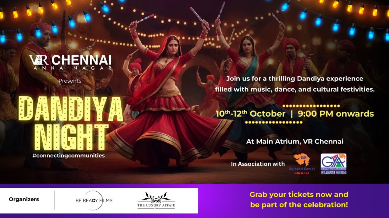 Dandiya Night 2024 @ VR Chennai | Navratri 2024