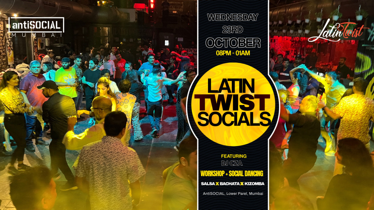 Latin Twist Socials Wednesday Night at AntiSOCIAL I Social