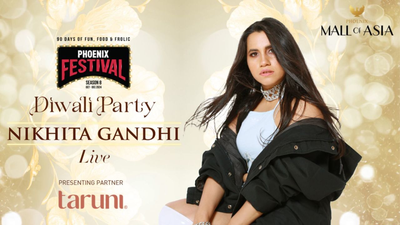 Diwali party live musical performance by Nikhita Gandhi