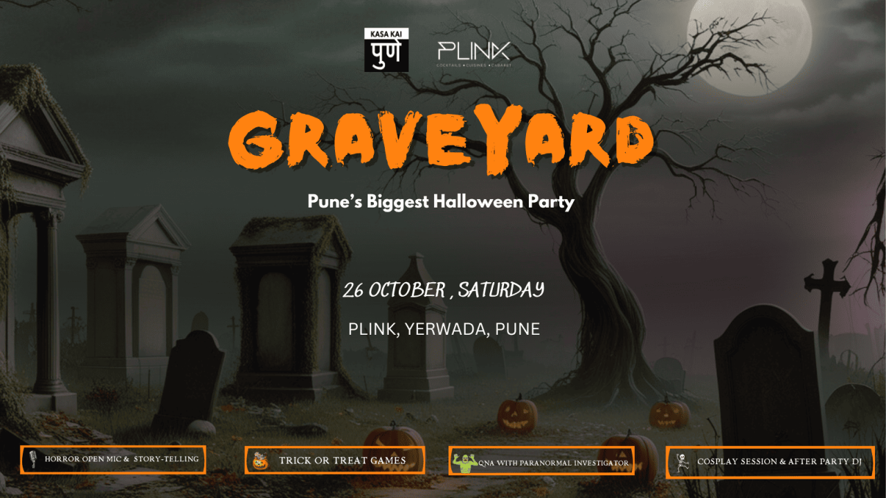 Graveyard - Biggest Halloween Party in Pune