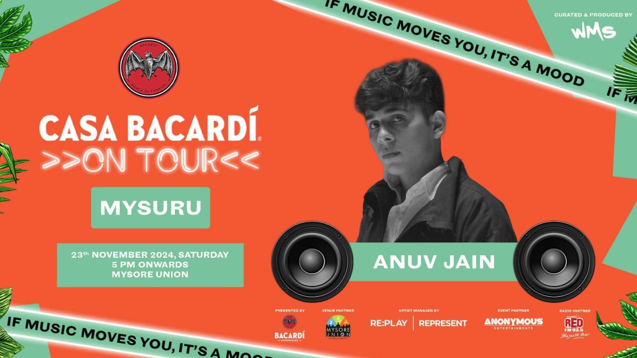 CASA BACARDÍ ON TOUR Ft. Anuv Jain | Mysuru