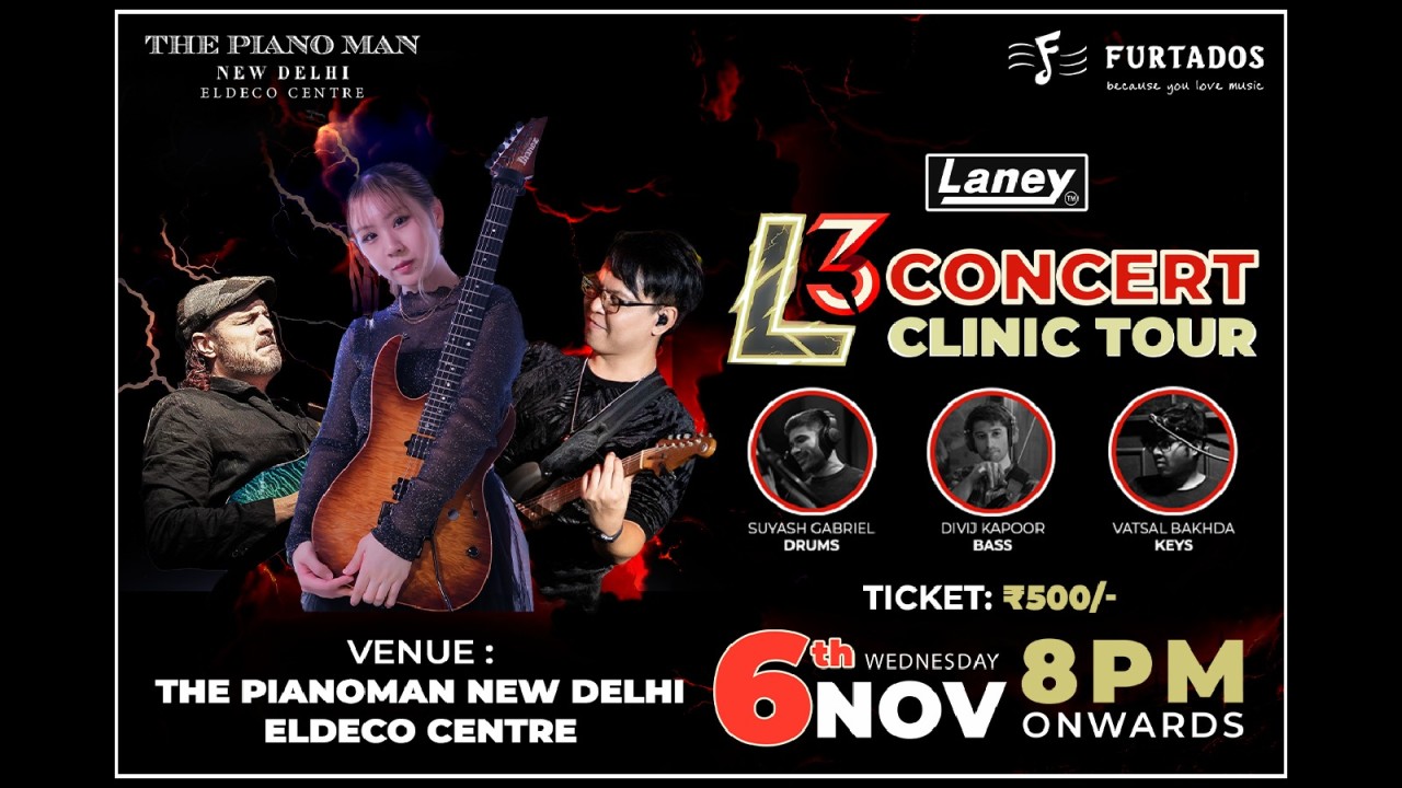 Laney L3 Concert & Clinic Tour 