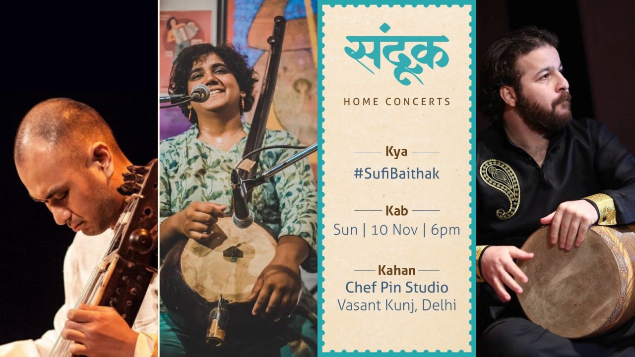 Rumi.Khusrau.Kabir Baithak by Once upon India - Vasant Kunj