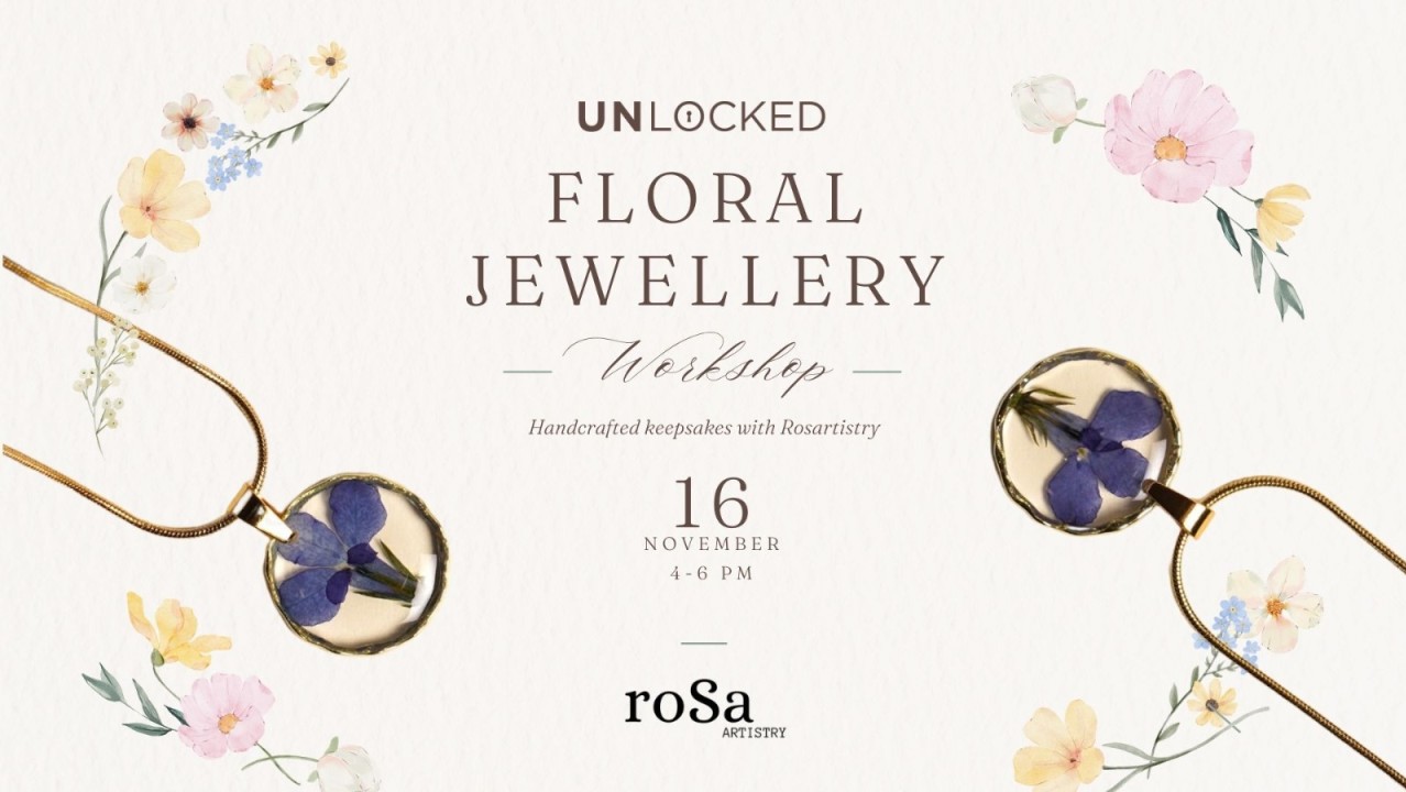 Floral Jewellery Workshop with RosaArtistry!