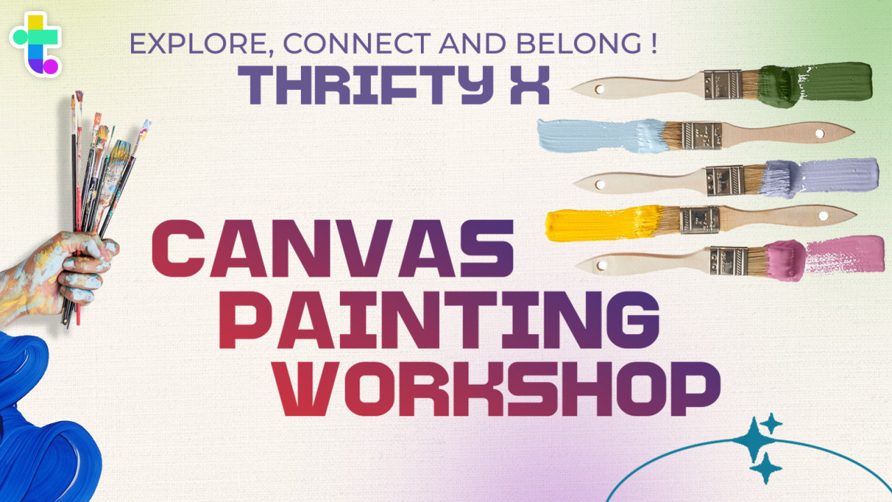 Thrifty X presents Canvas Painting Art Event in