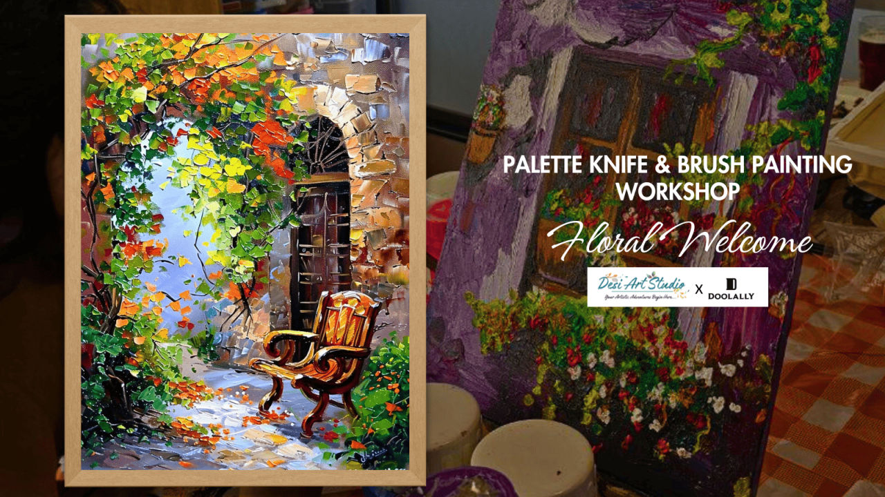 Palette Knife & Brush Painting Art Event in Pune