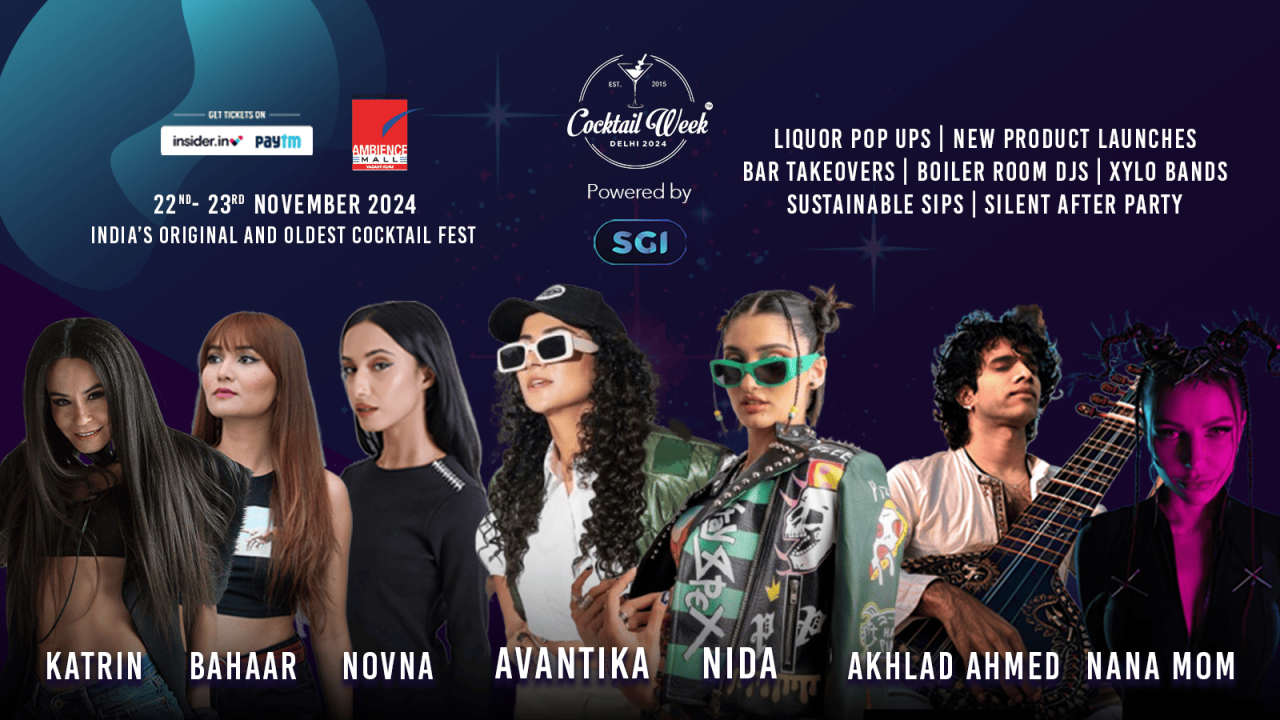 Cocktail Week India - Delhi 2024 Edition