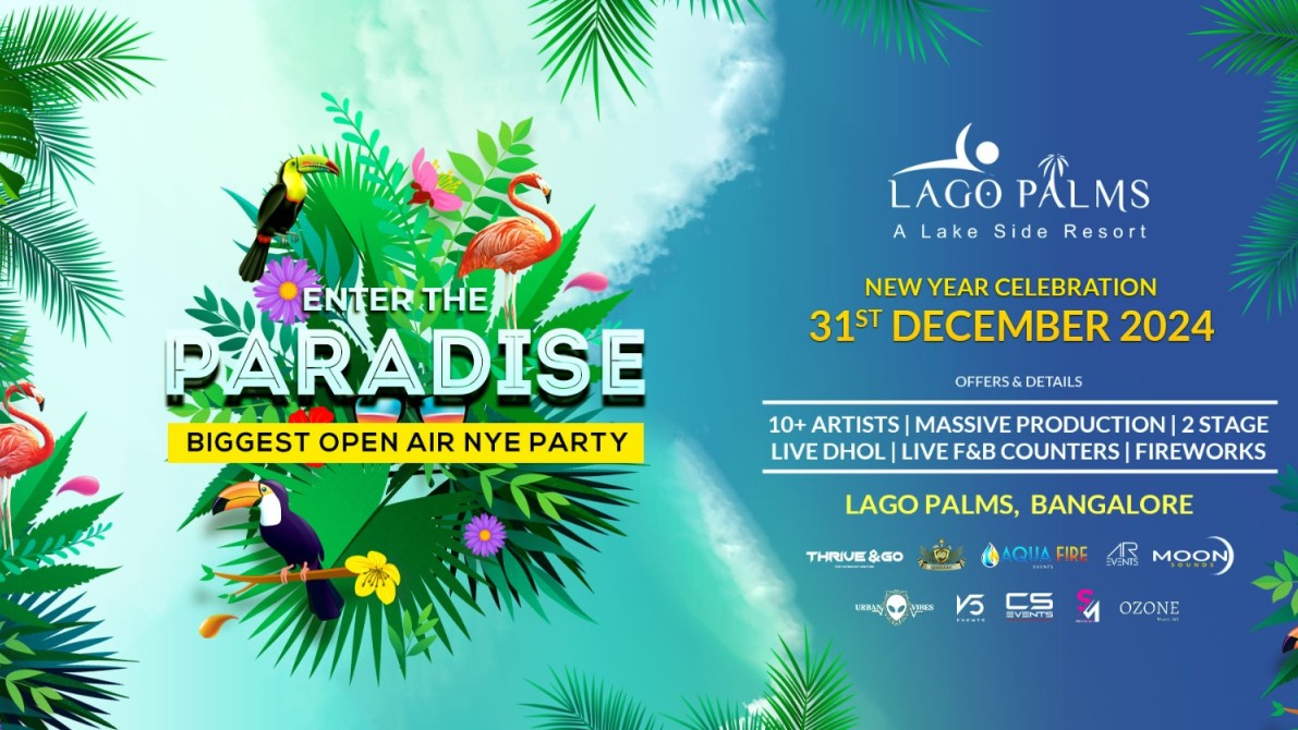Paradise Biggest Open Air NYE Party NY2025 NY Parties 2025 Event
