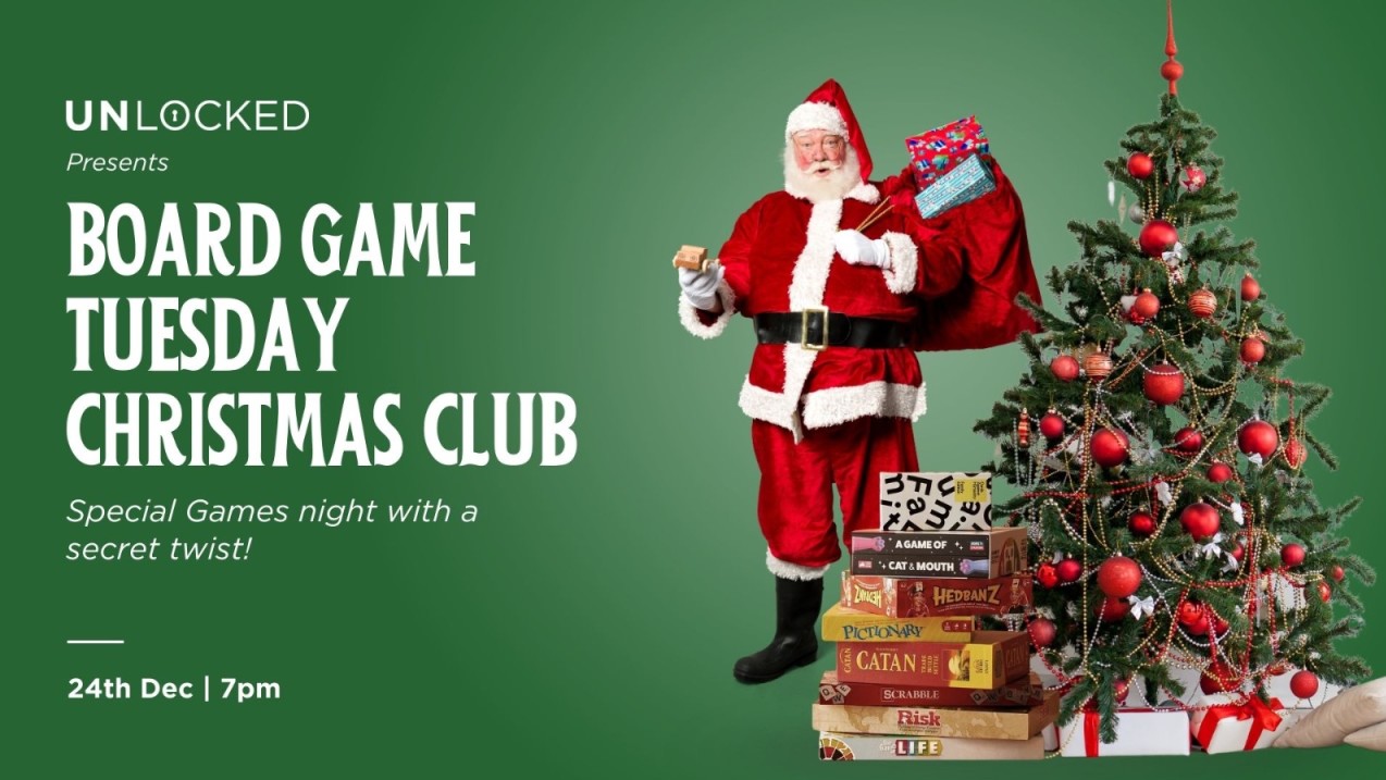 Board Gaming Tuesdays ‘Christmas Club’ 🎄