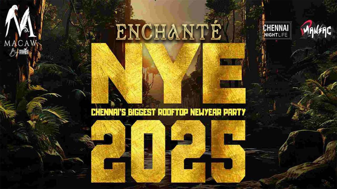 ENCHANTE (CHENNAI'S BIGGEST ROOFTOP PARTY) | NY2025