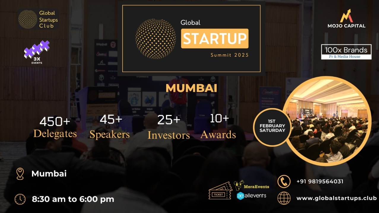 Global Startup Summit 2025 Mumbai Conference Event in Mumbai