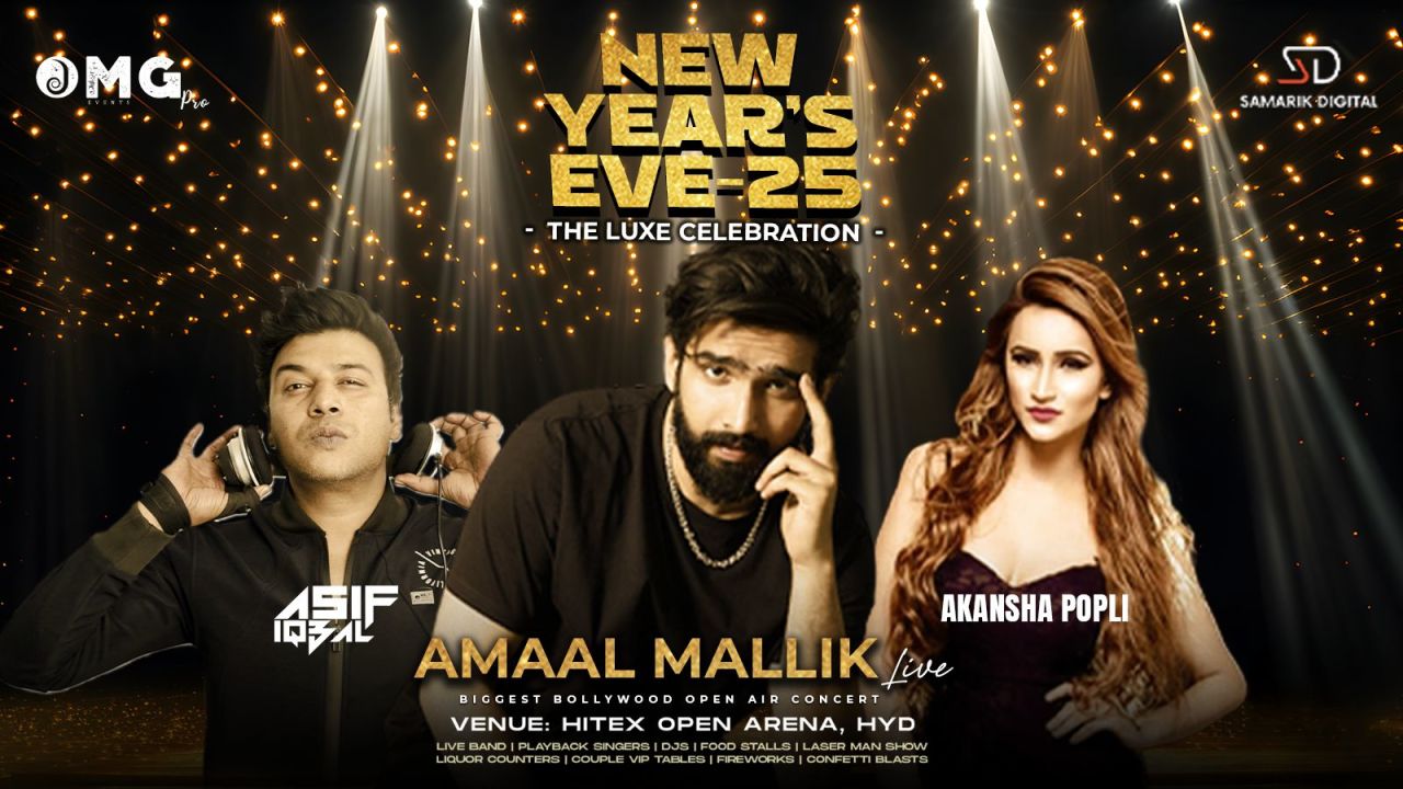 New Year’s Eve ’25 : AMAAL MALLIK LIVE  | NY2025