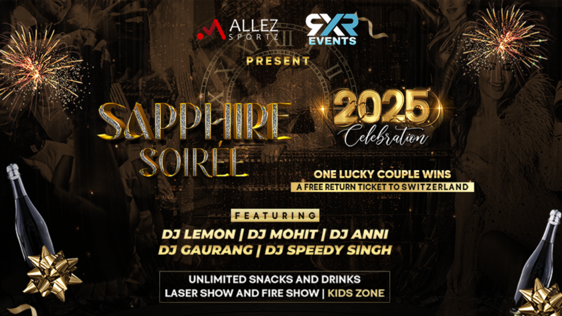 SAPPHIRE SOIREE NEW YEAR PARTY 2025 | NY2025