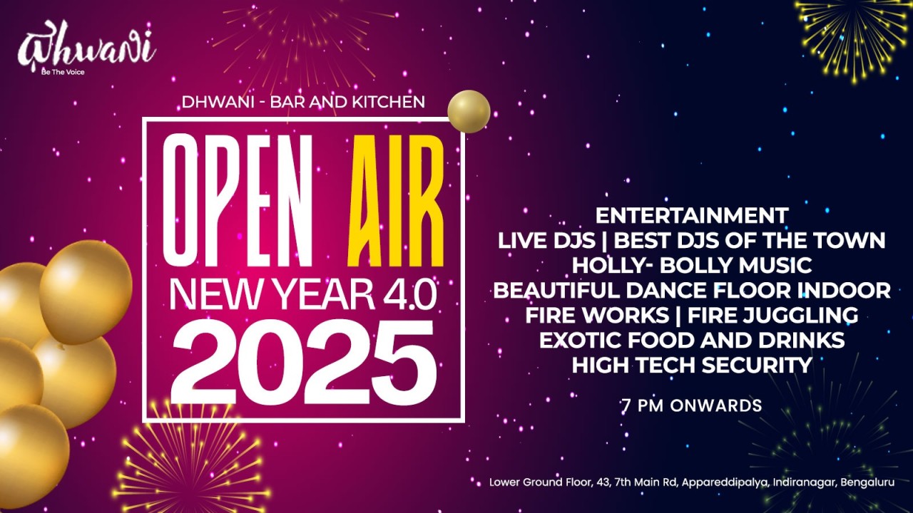 OPEN AIR NEW YEAR PARTY -2025 | NY2025